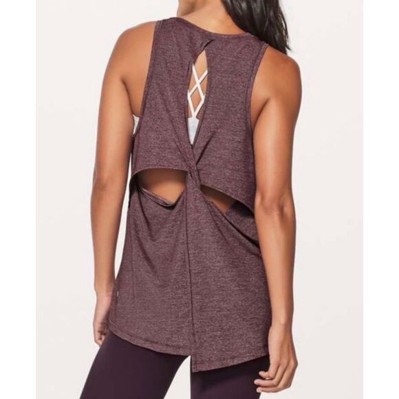 lululemon athletica Tops - Lululemon Hold And Let Flow Tank Top